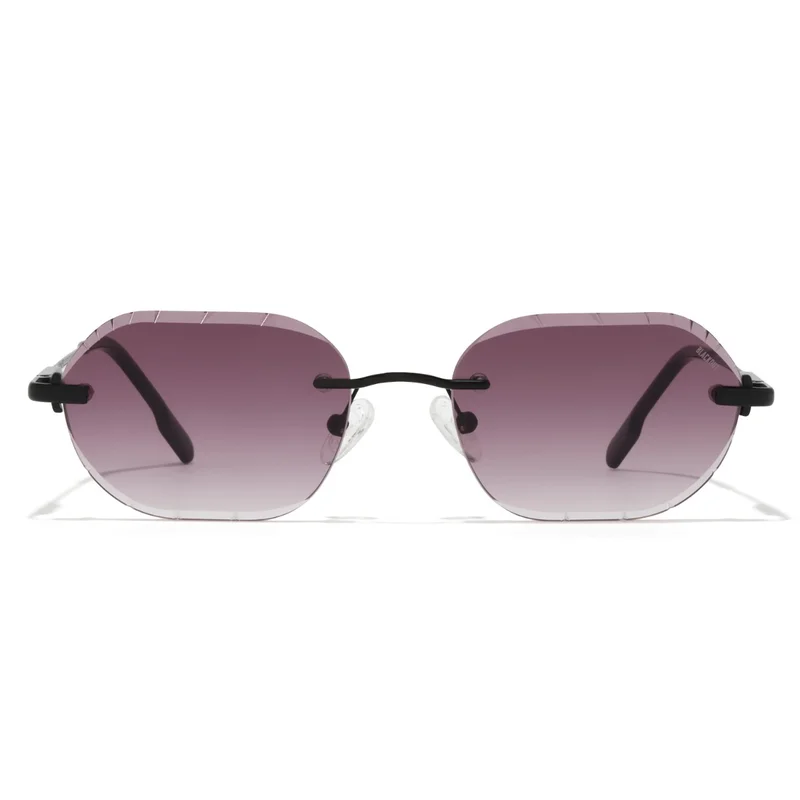 Blackout Unisex JABRI Sunglasses - Lens Size: 53 mm - Black